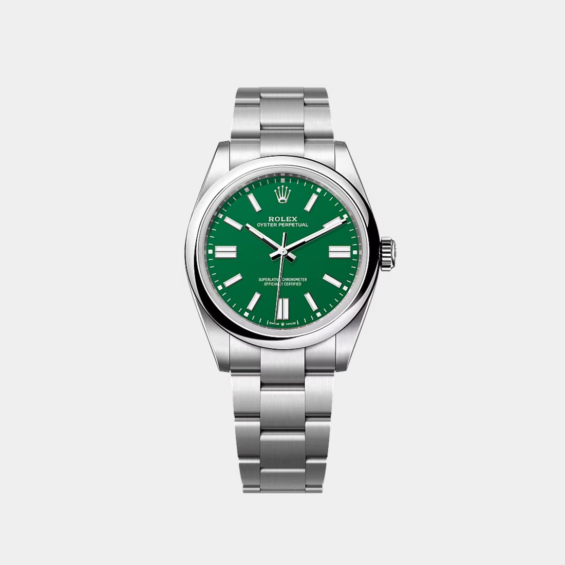 Rolex Oyster Perpetual 41 Oystersteel Green Ref. 134300-0004