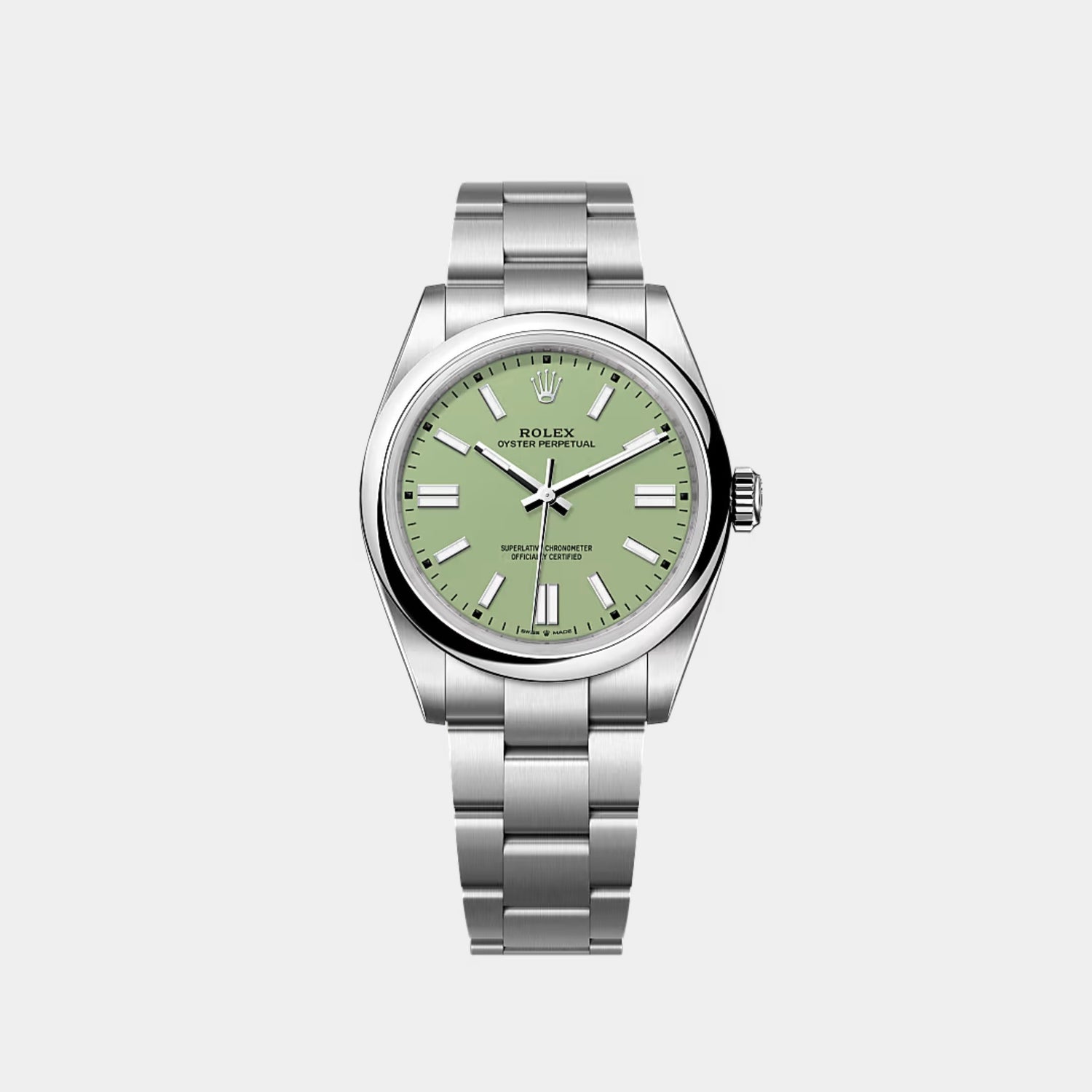 Rolex Oyster Perpetual 41 Oystersteel Pistachio Ref. 134300-0006