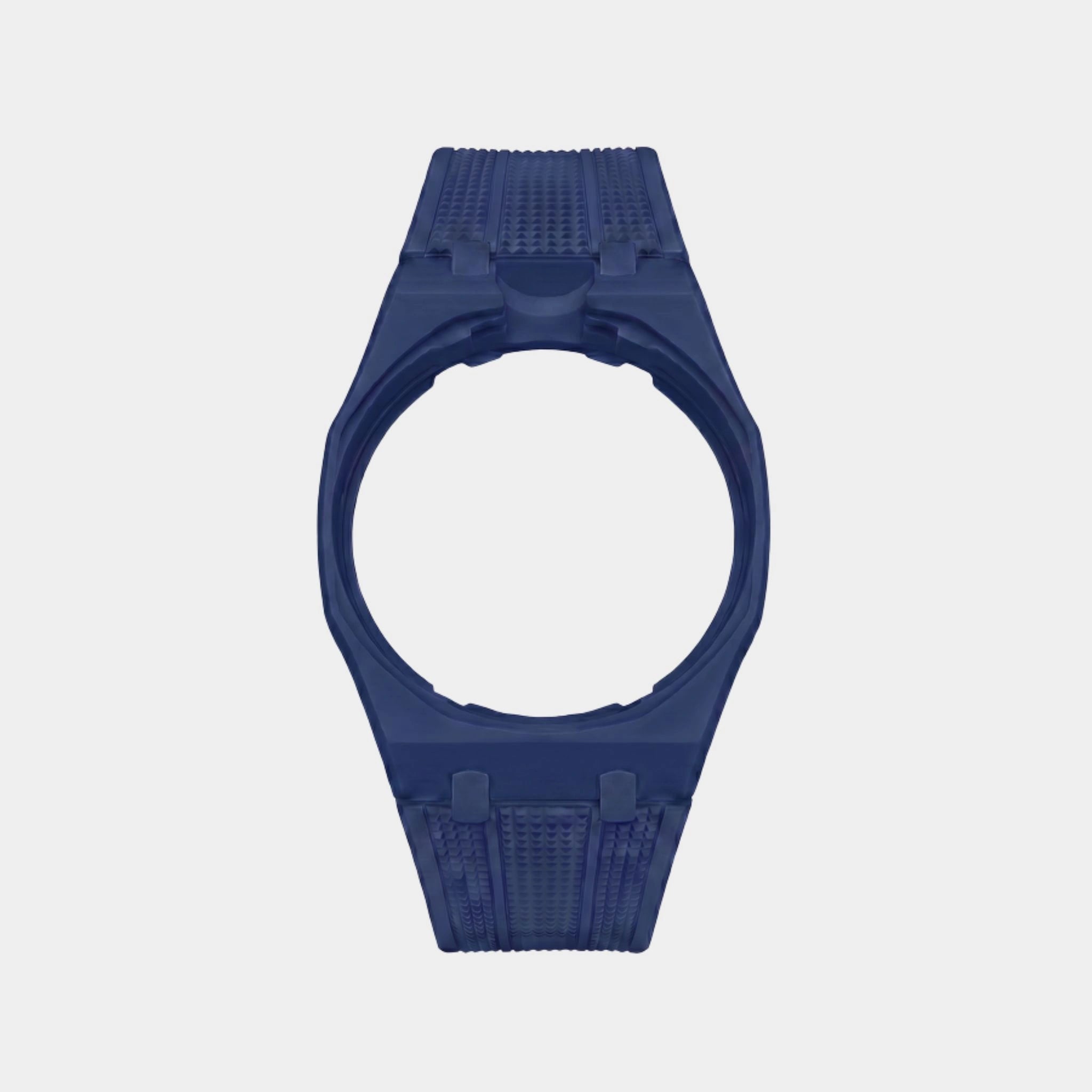 Royal Pop Bracelet, Dark Blue, Rubber