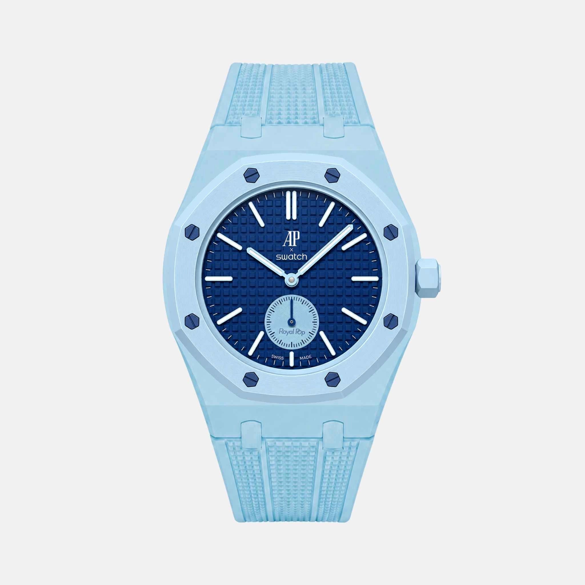 Swatch x AP Royal Pop Watch With Bracelet