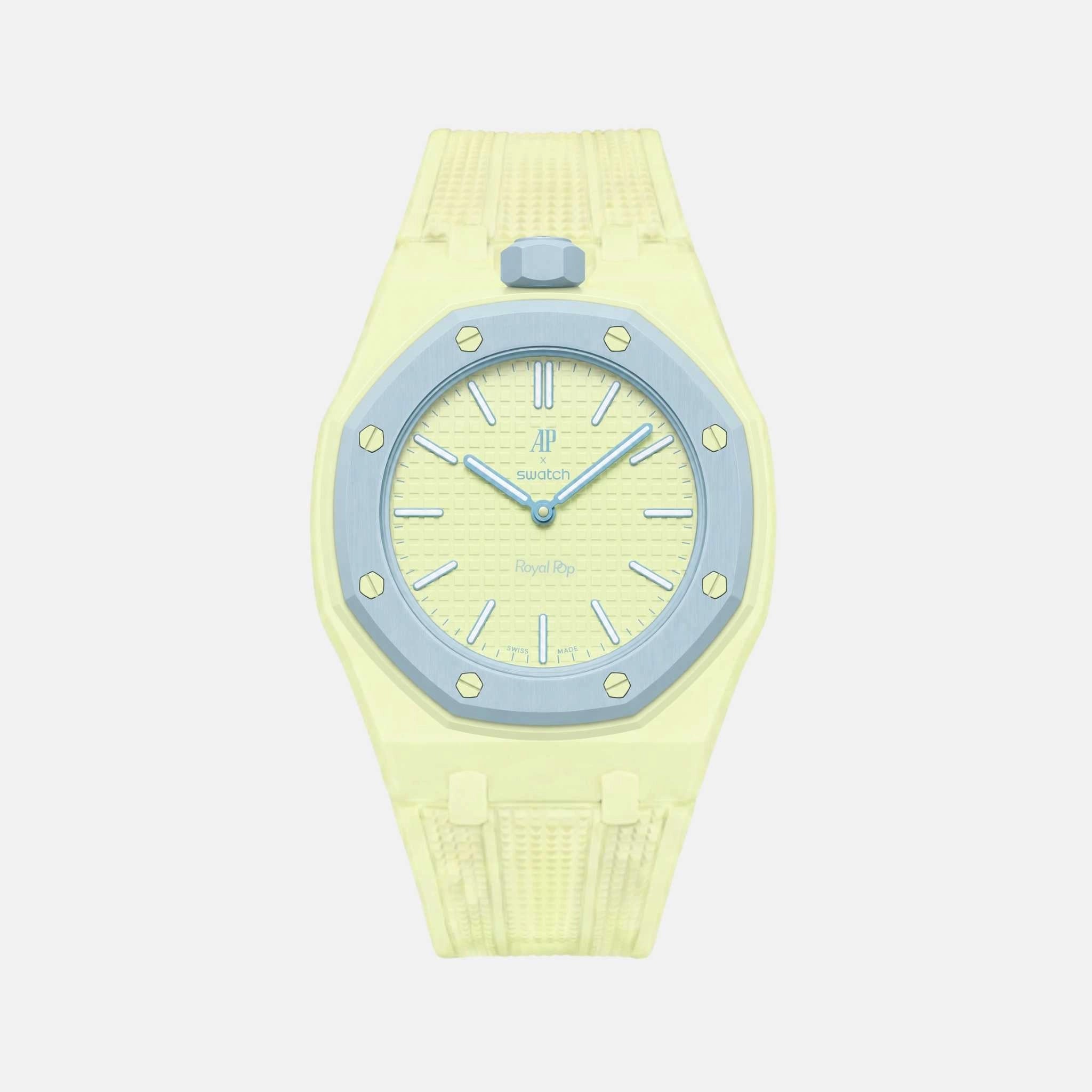Swatch x AP Royal Pop Watch With Bracelet