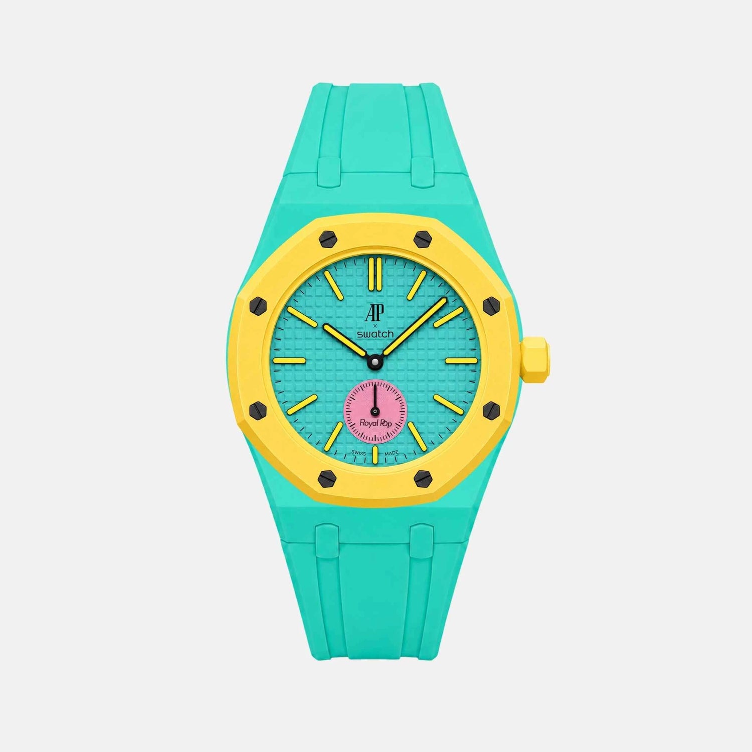 Swatch x AP Royal Pop Watch With Bracelet