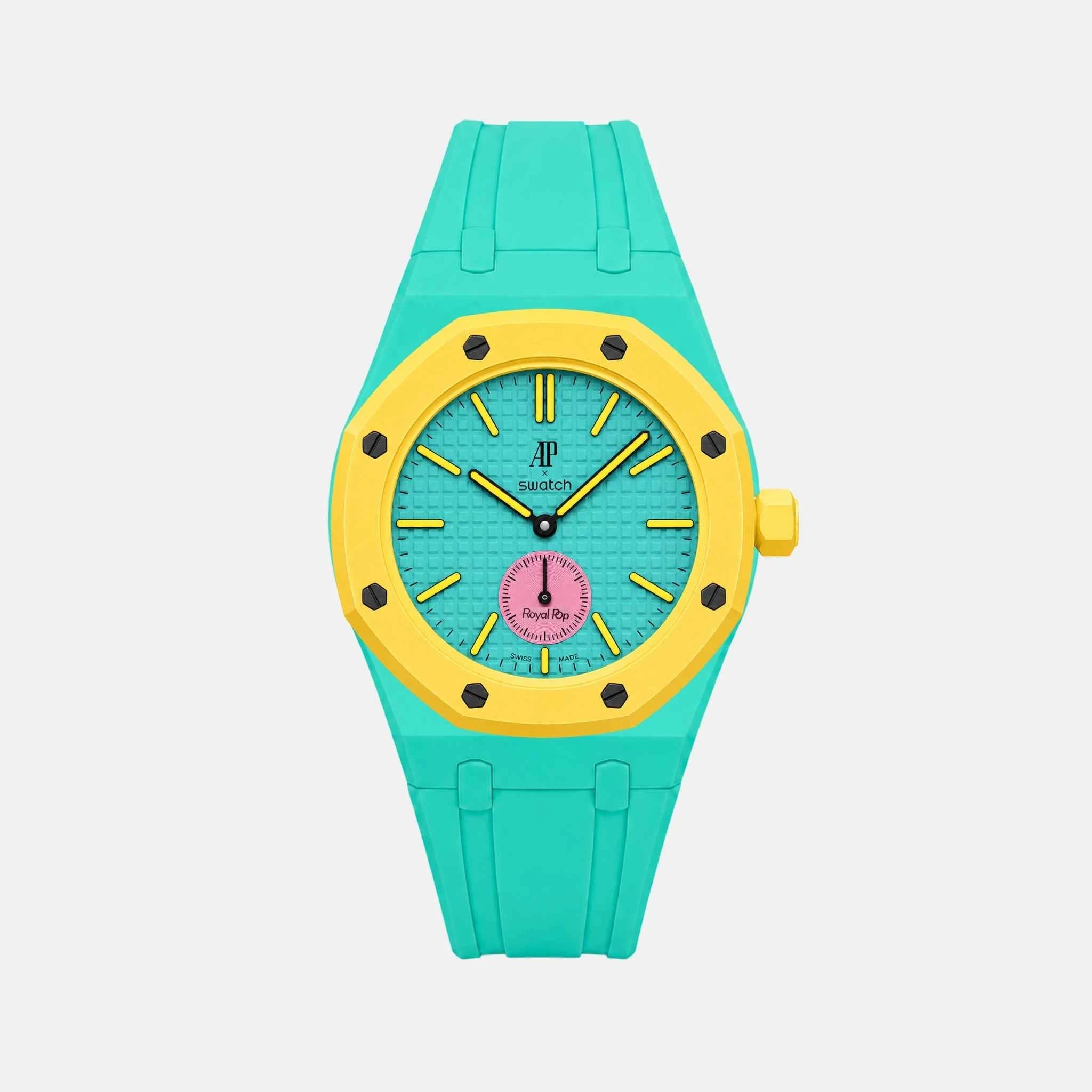 Swatch x AP Royal Pop Watch With Bracelet