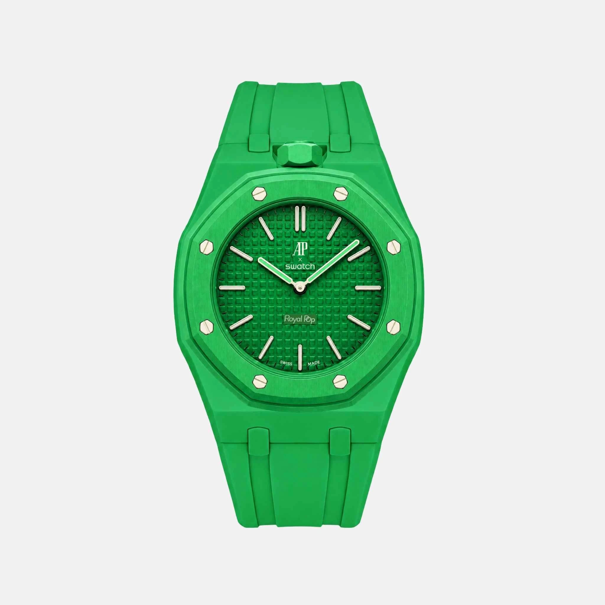 Swatch x AP Royal Pop Watch With Bracelet