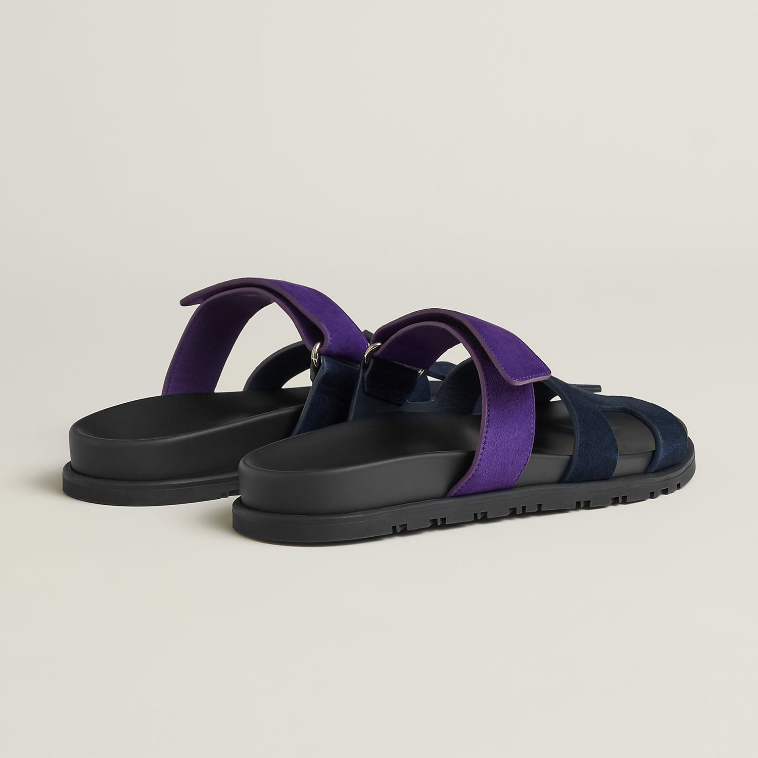 Chypre Sandal - Marine / Violet Majorette