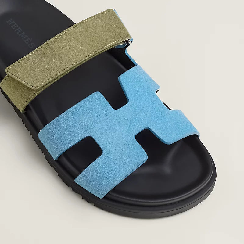 Chypre Sandal -  Bleu Cameo / Vert Céladon