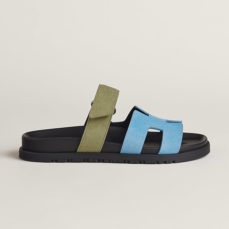 Chypre Sandal -  Bleu Cameo / Vert Céladon