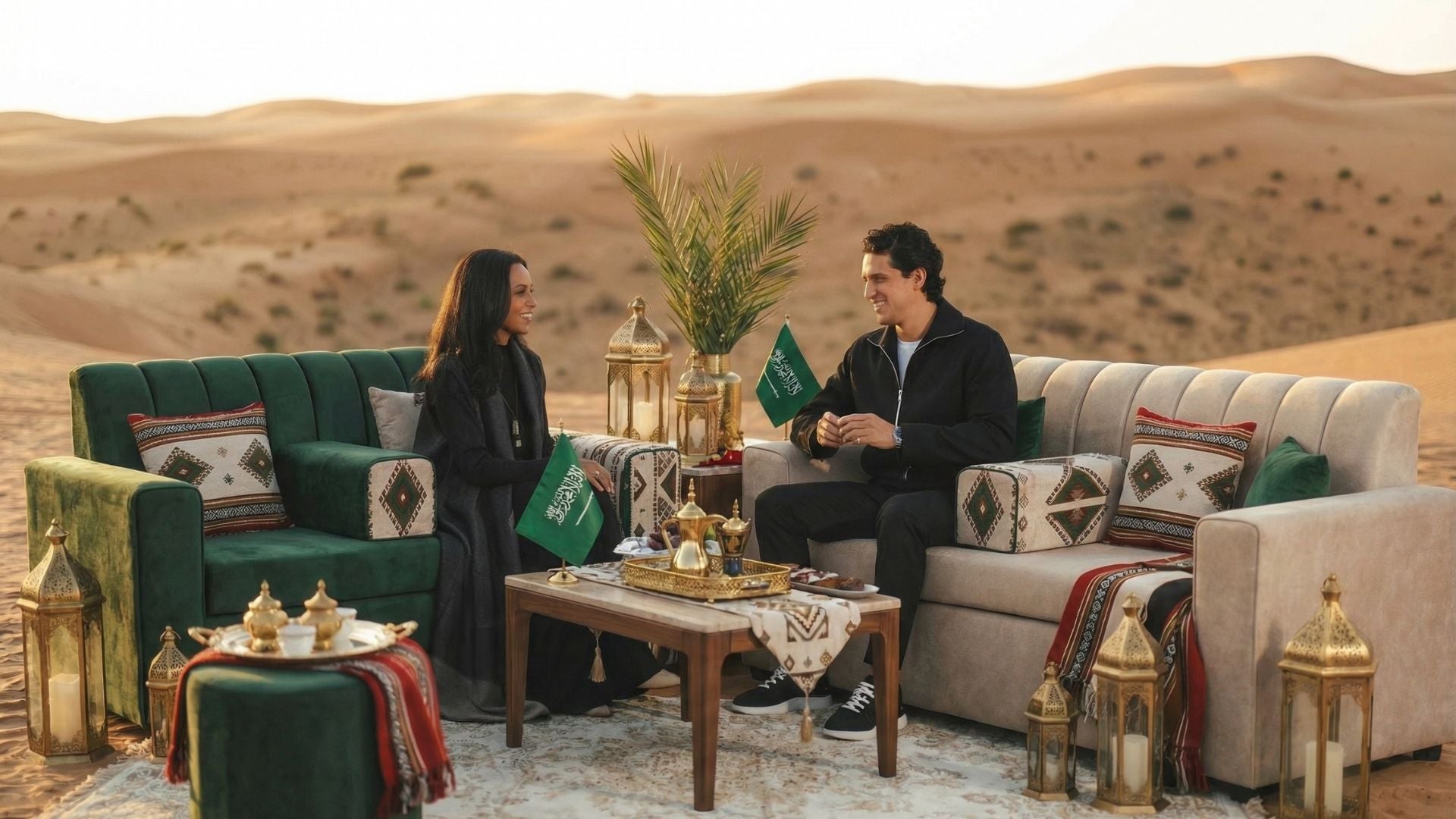 Sands, Saudi founding day 