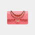 Small Classic Handbag, Fall-Winter 2024/25, Pink, Front View