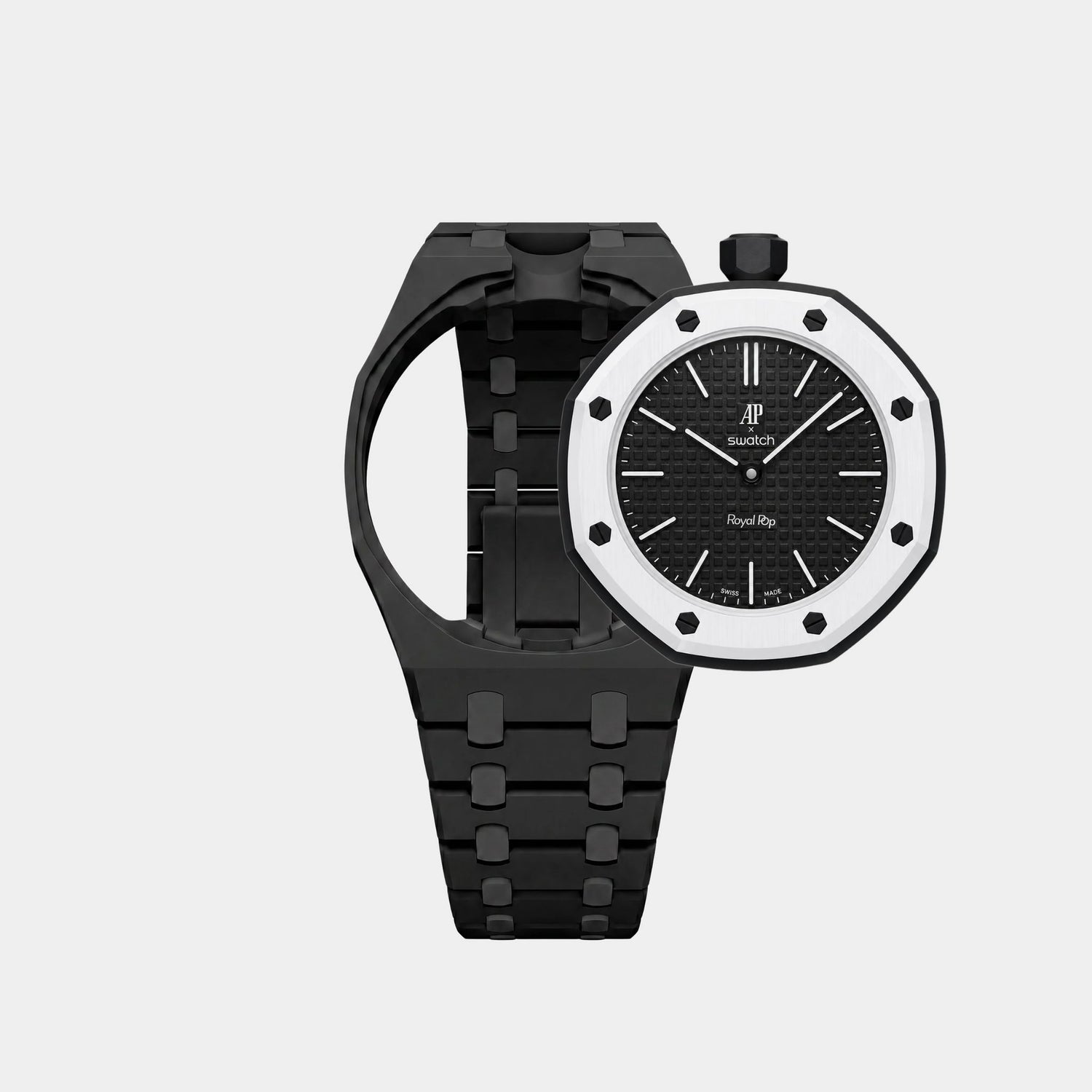 Royal Pop Bracelet, Black Dial