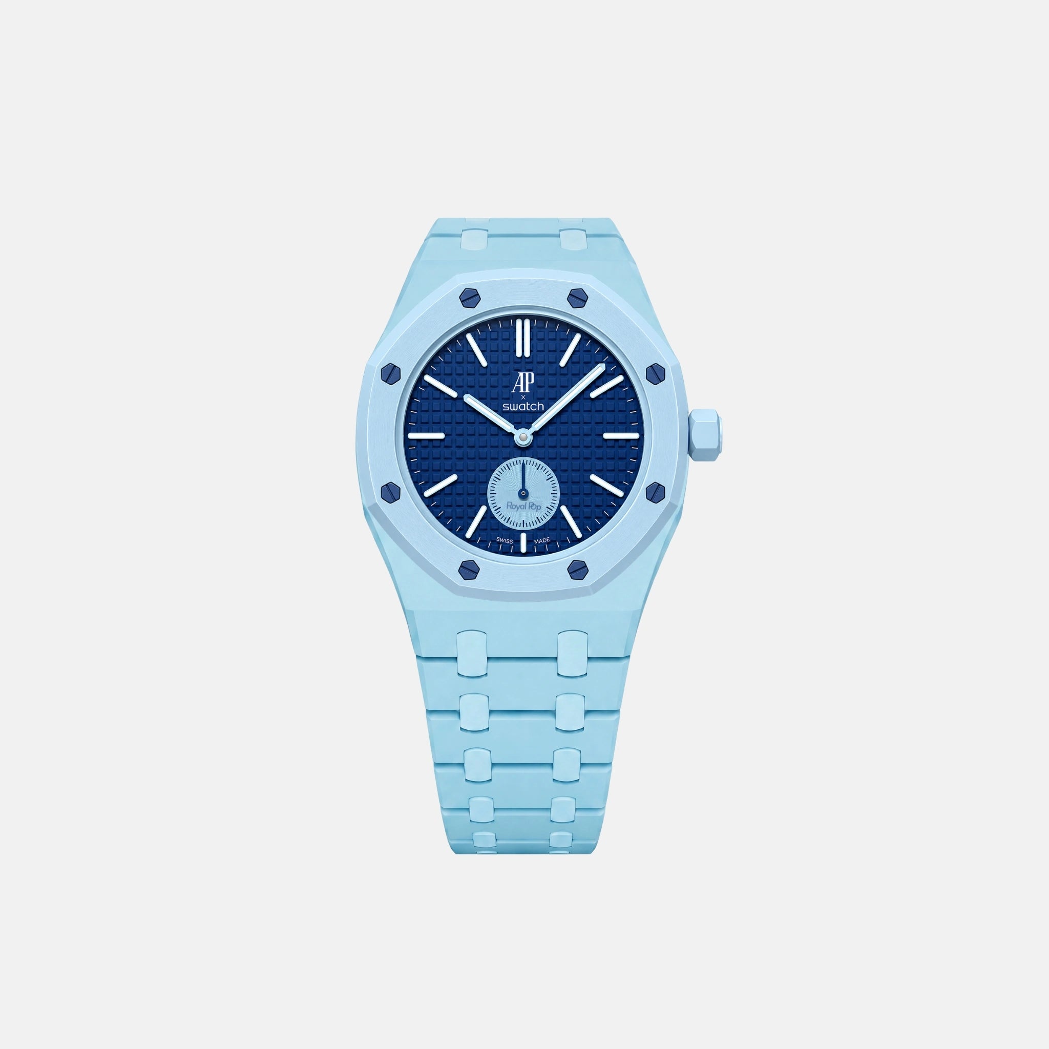 Swatch x AP Royal Pop Watch With Bracelet