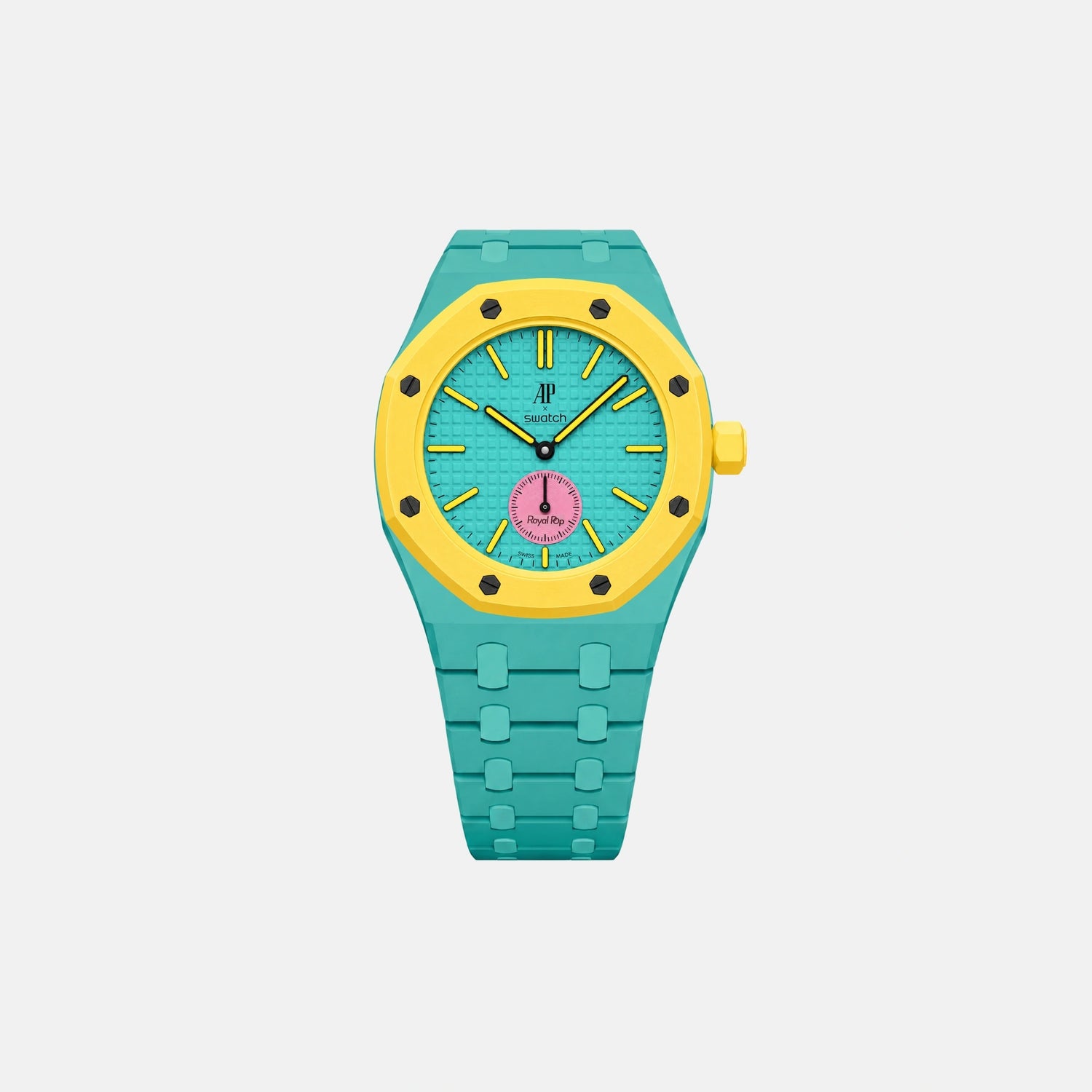 Swatch x AP Royal Pop Watch With Bracelet