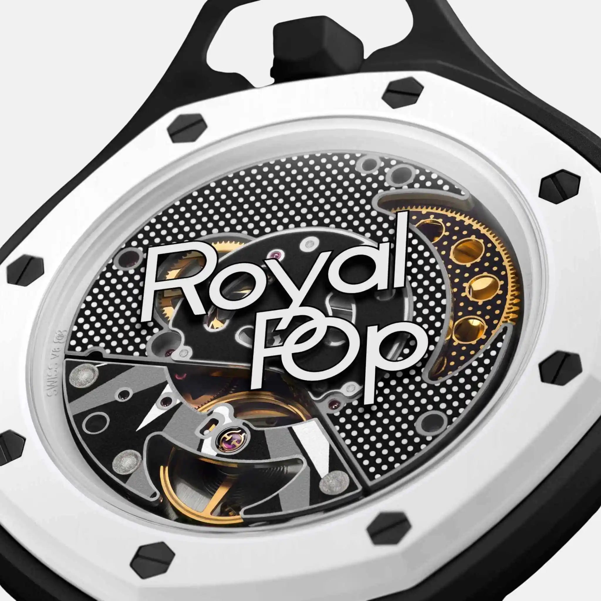Swatch Royal Pop ocho negro  , Back