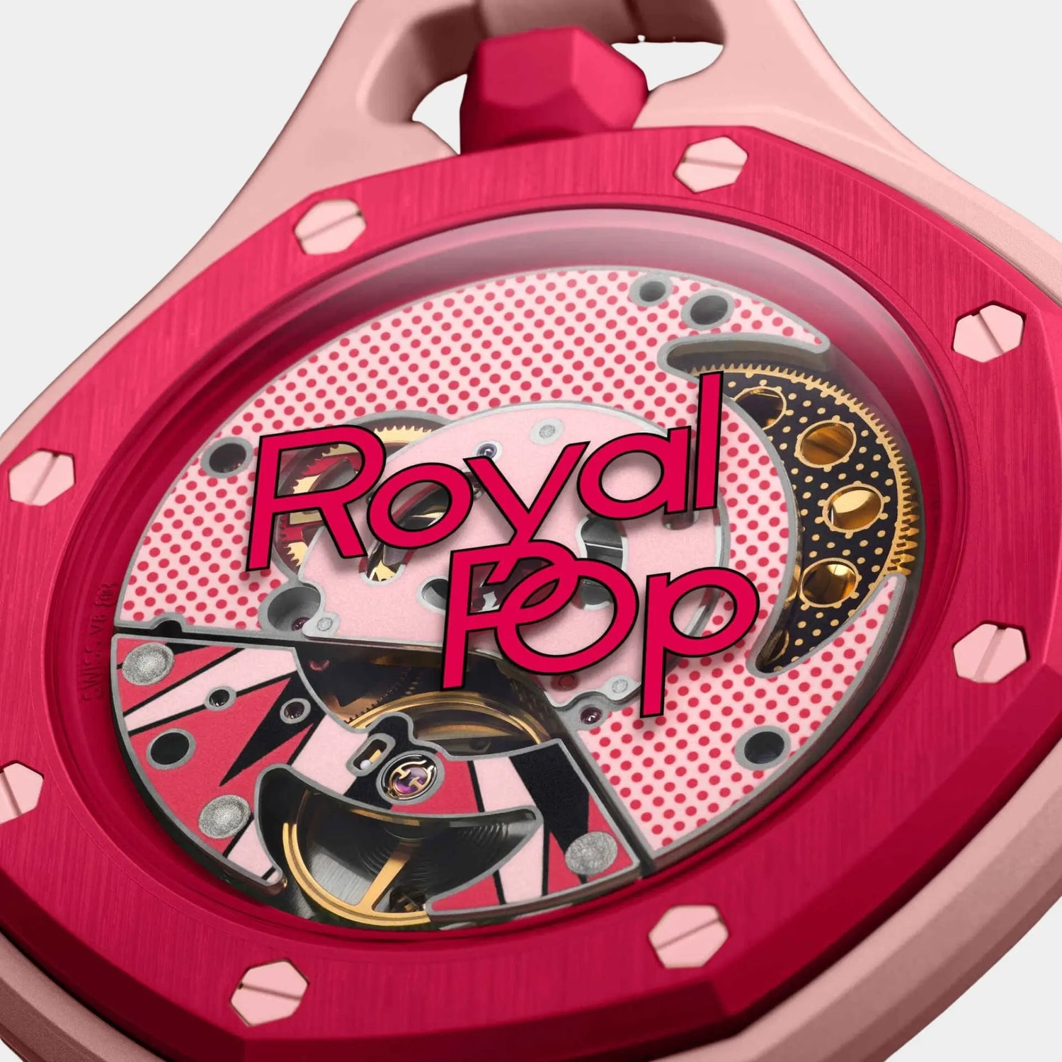 Swatch Royal Pop Otto Rosso, BAck 