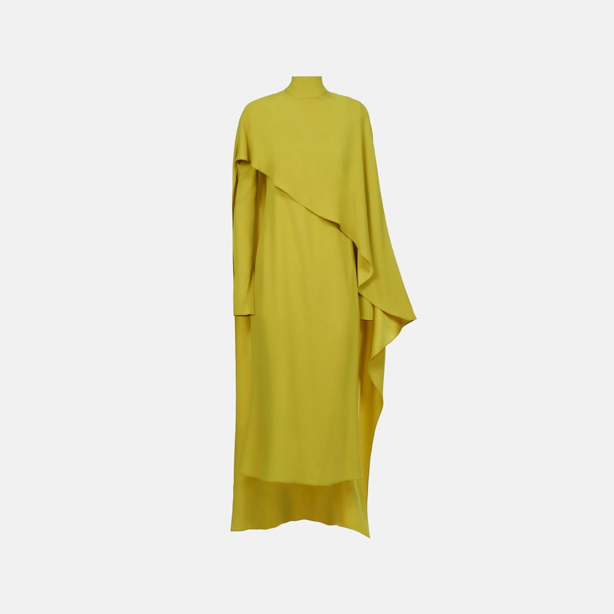 Carrington Midi Dress in Chartreuse