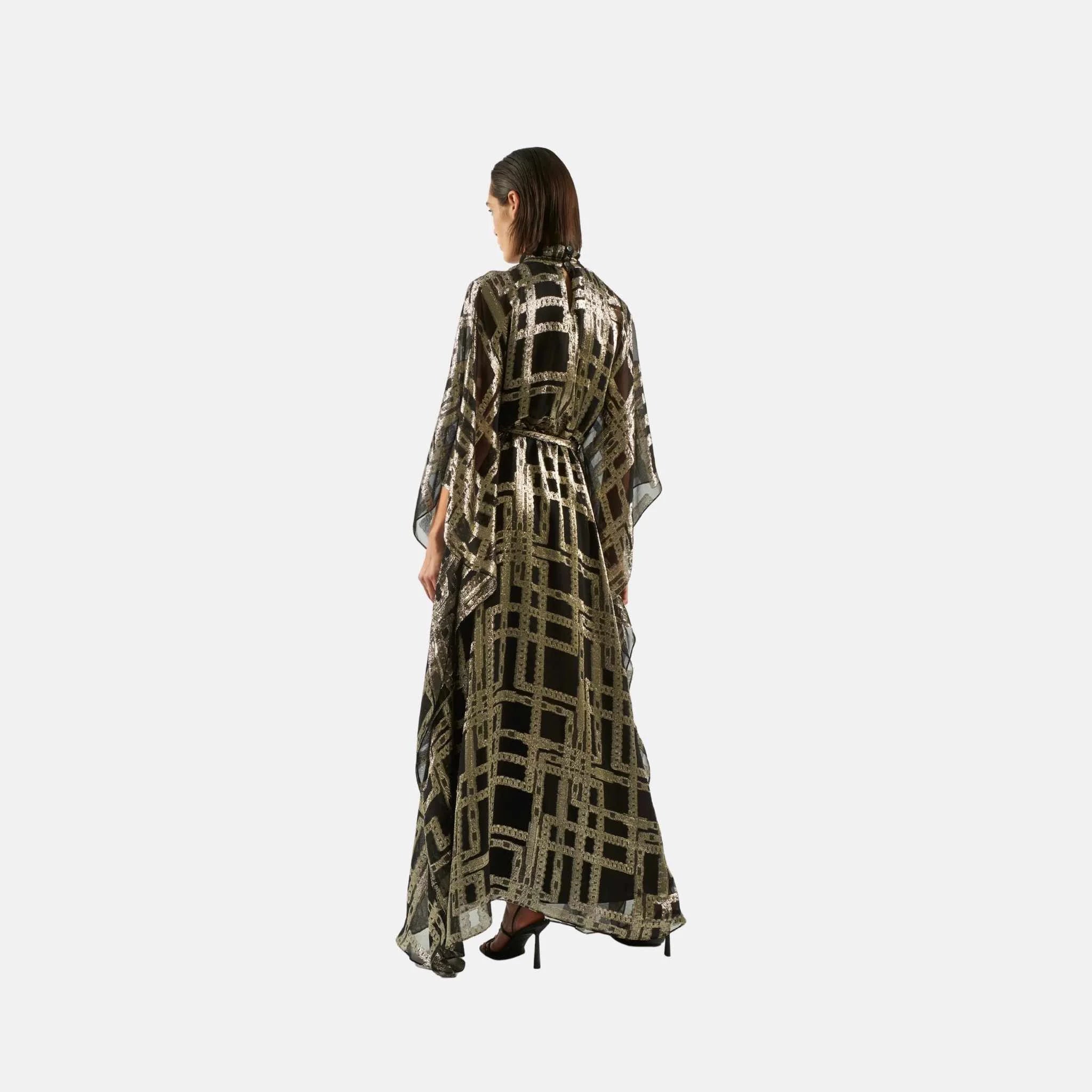 Taller Marmo Enigma Kaftan in Black, Back