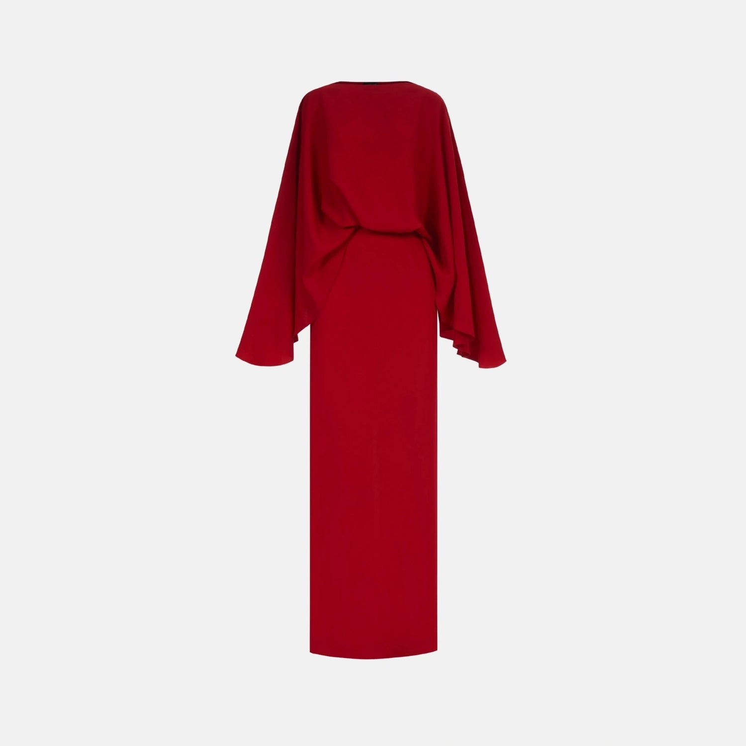 Taller Marmo Eolia Dress in Ruby, Front