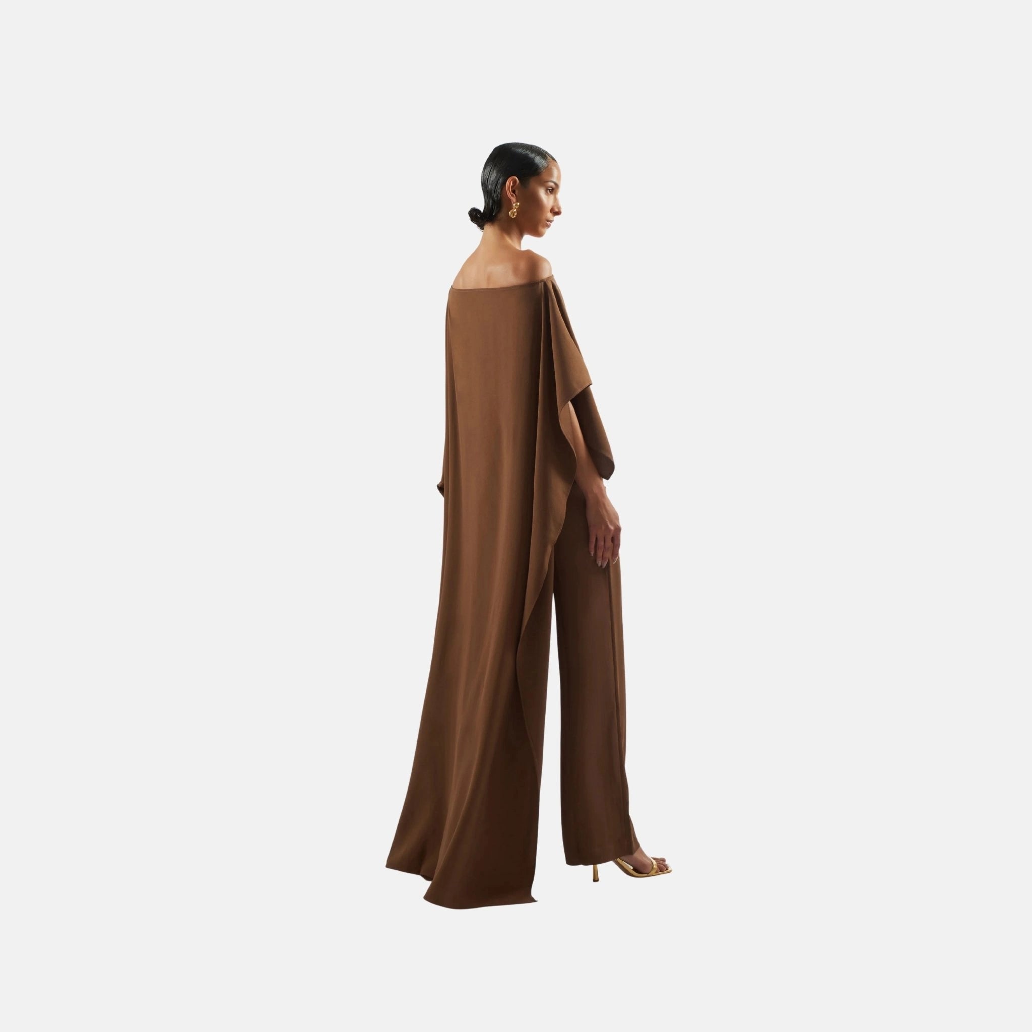 Taller Marmo Jerry Jumpsuit, Fume, Back
