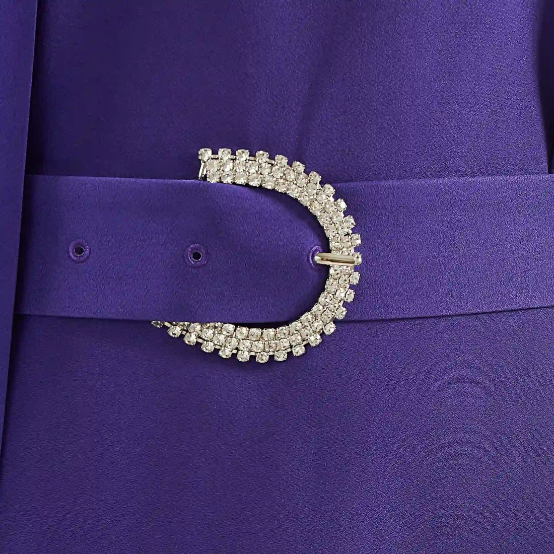Taller Marmo La Luna Crystal Kaftan , Violet, Closeup