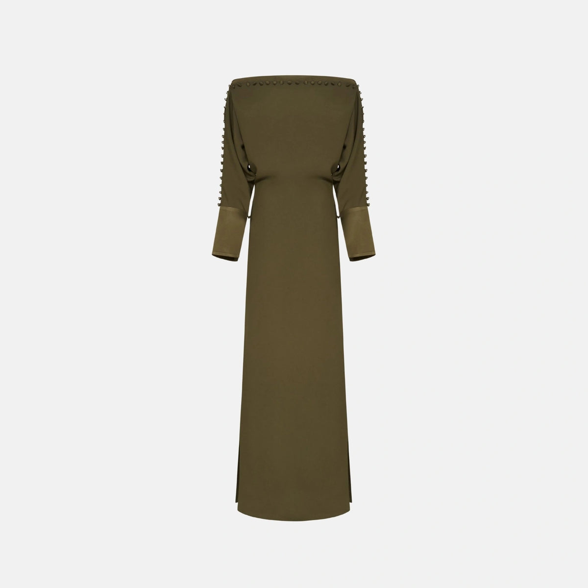 Mila Dress in Forest Green
