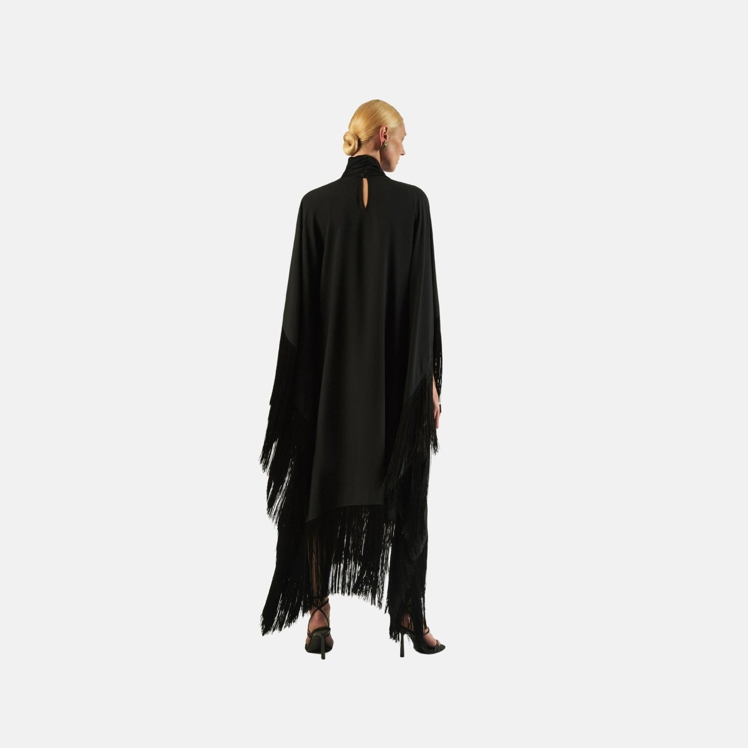 Taller Marmo Mrs Ross Kaftan in Black, Back