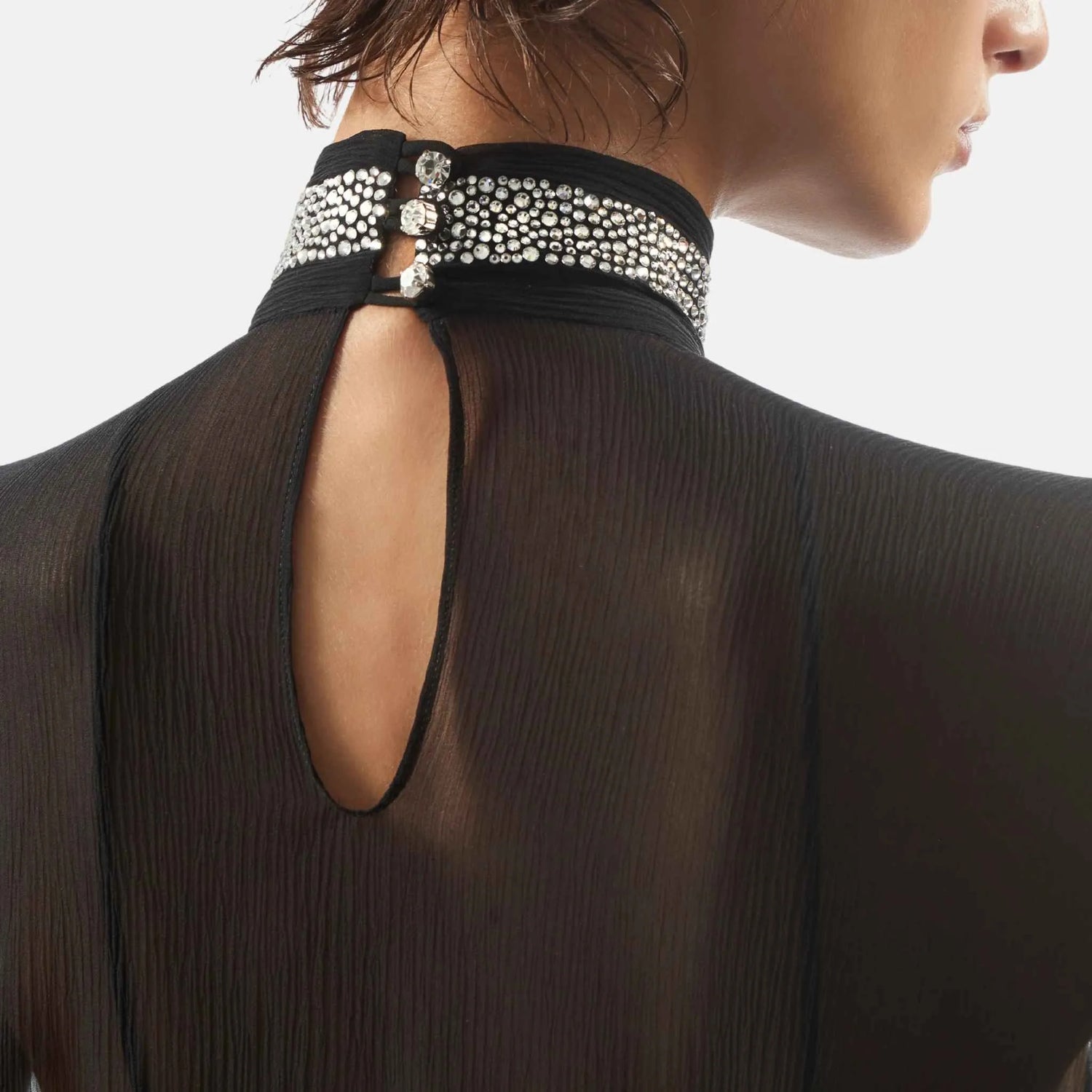 Taller Marmo Parthenon Kaftan, Black, Close