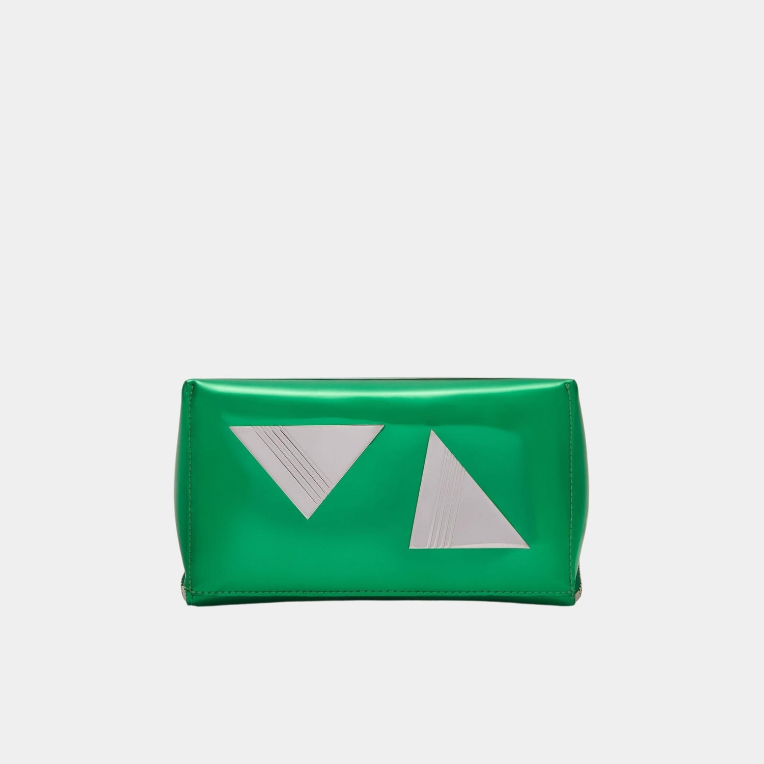 The Attico Midnight Black Mini Clutch, Back