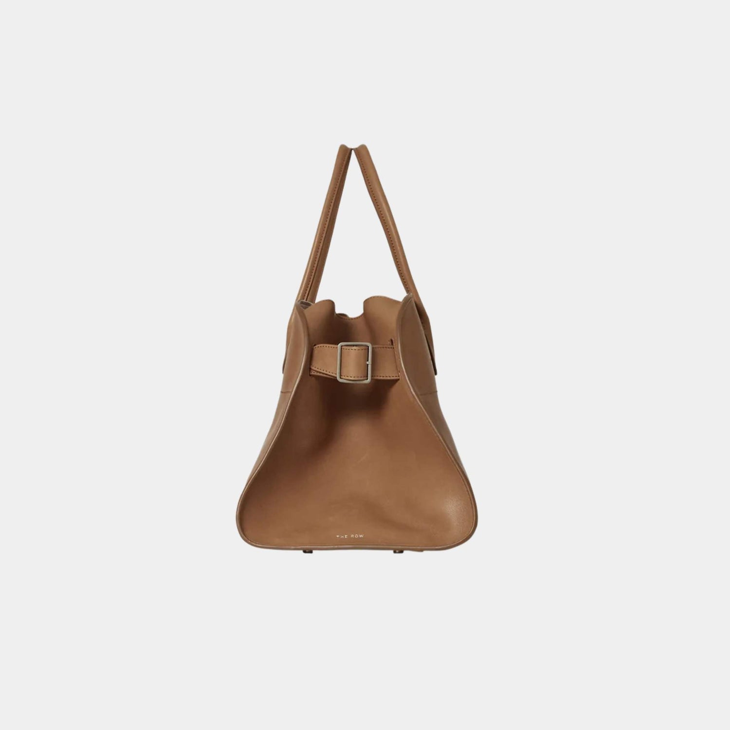 The Row EW Margaux Bag In Leather French Biege, Side