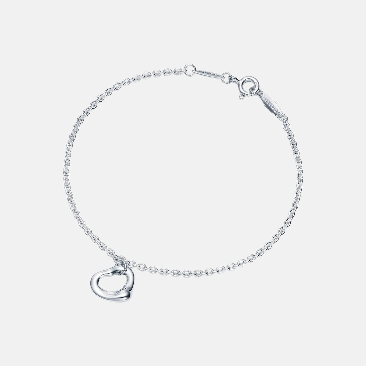 Elsa Peretti Open Heart Bracelet Silver