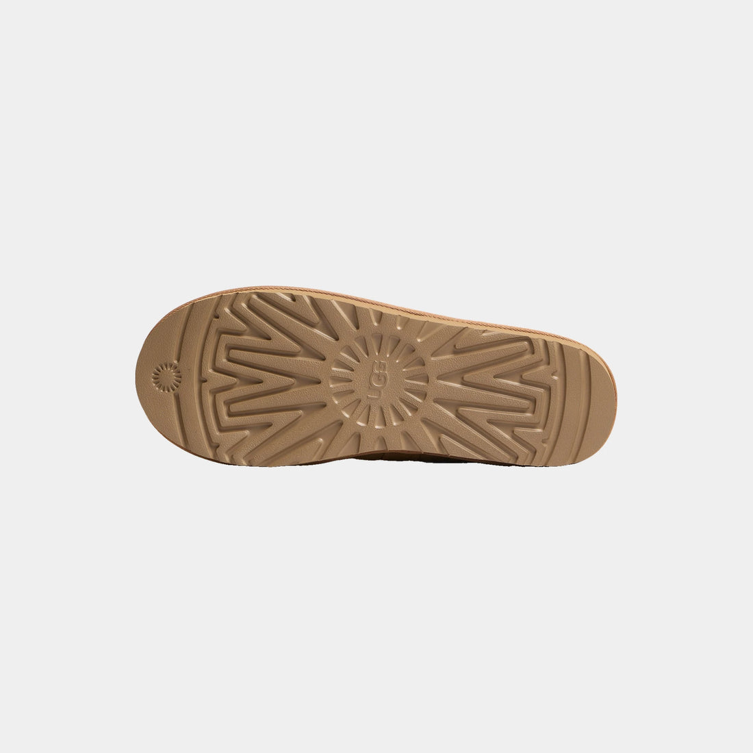 UGG Tasman Woven slippers Chestnut Treadlite outsole view