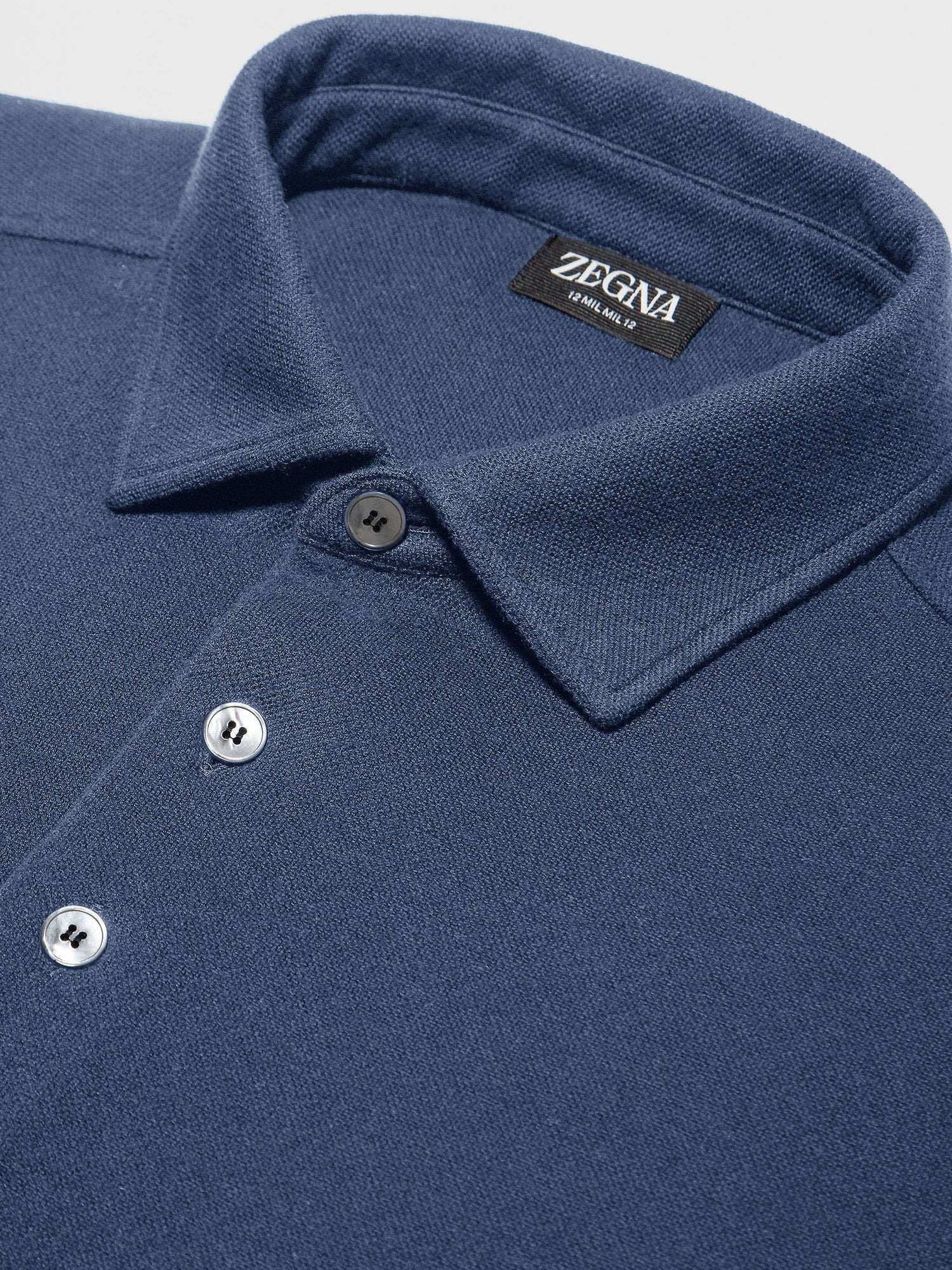 12MILMIL12 WOOL POLO SHIRT