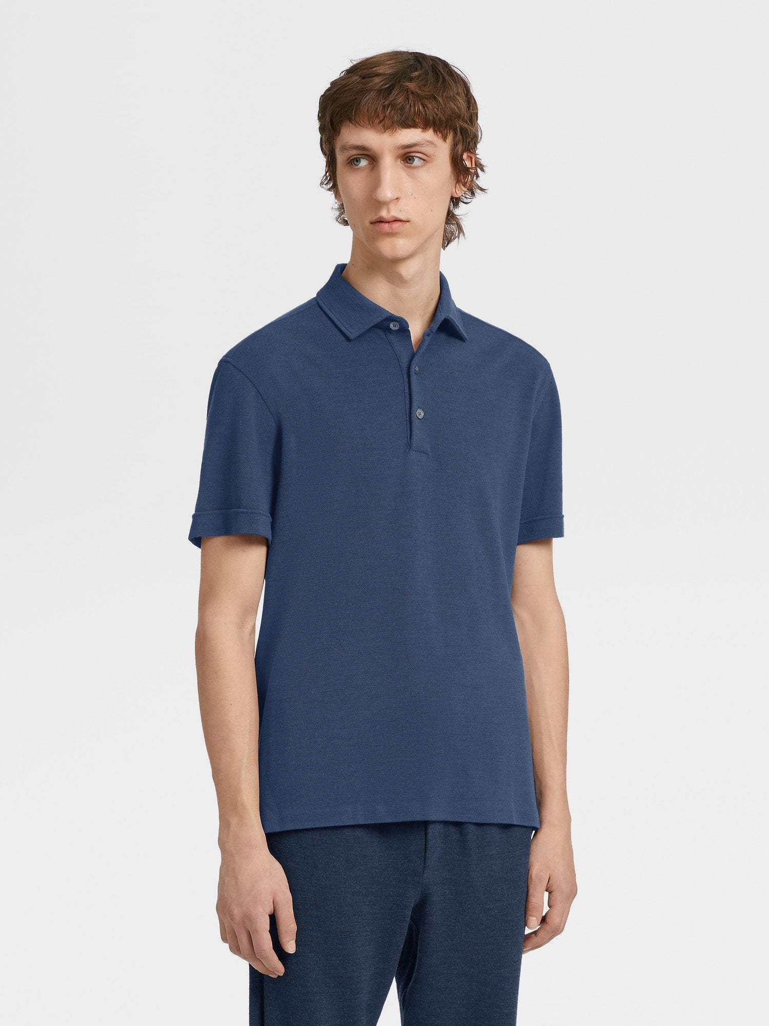 12MILMIL12 Wool Polo Shirt