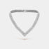 Van Cleef & Arpels À Cheval Transformable Necklace Platinum Diamond, Front