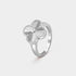 Van Cleef & Arpels Alhambra Vintage Alhambra Ring White Gold, Front