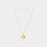 Van Cleef & Arpels Magic Alhambra Long Necklace 1 motif Yellow Gold, Front
