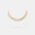 Van Cleef & Arpels Palmyre Necklace Yellow Gold Diamond, Front