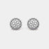 Van Cleef & Arpels Perlée Diamonds Earrings White Gold Diamond, Front