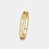 Van Cleef & Arpels Perlée Signature Bracelet Medium Model Yellow Gold, Front