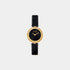 Van Cleef & Arpels Perlée Watch 23 mm Yellow Gold Onyx, Front