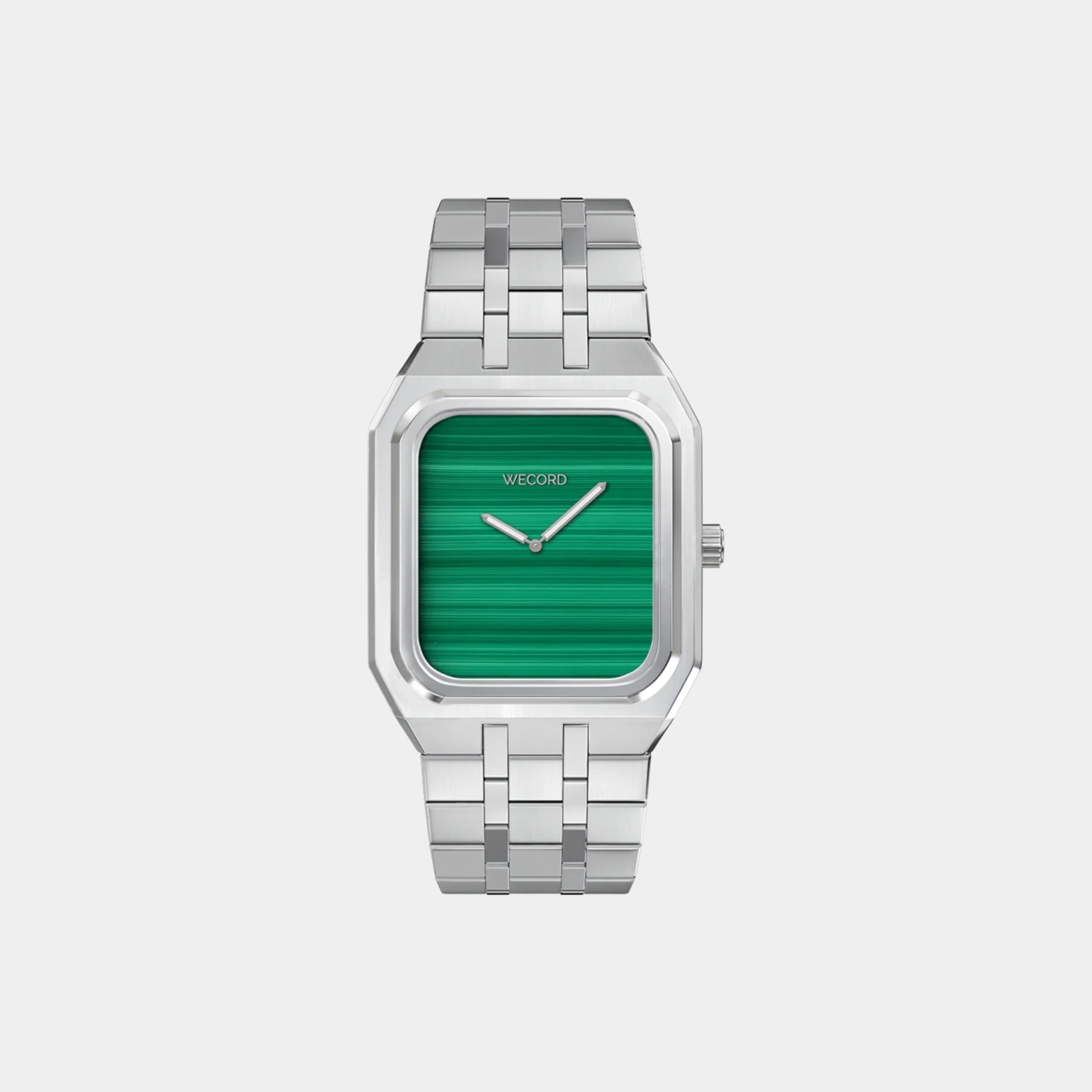 Wecord Duke Watch Gemstones Large Model, Malachite