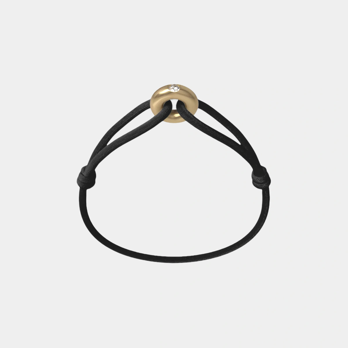 Golden Soho Diamond Cord Bracelet