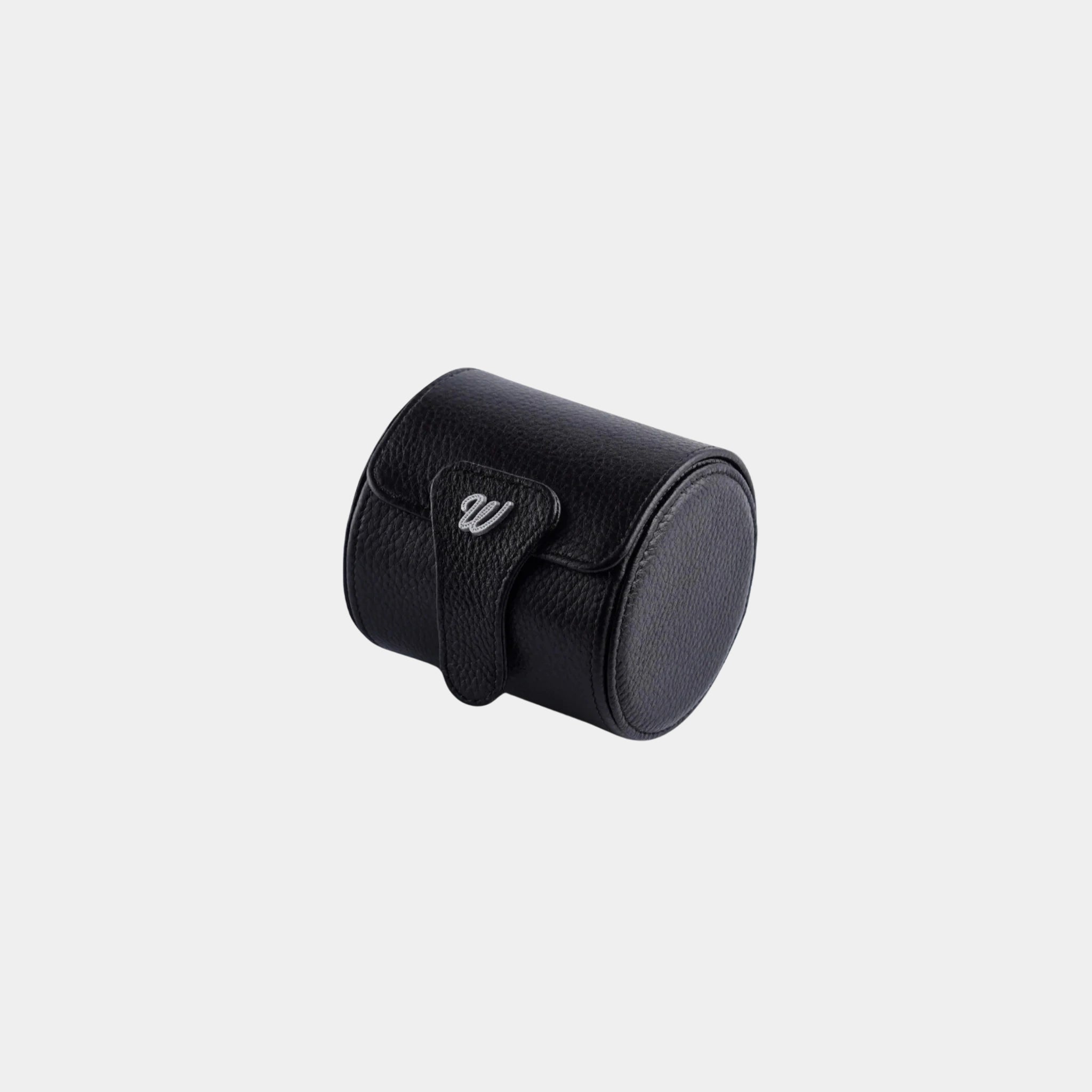 Wecord Kensington Single Watch Roll, Black, Side