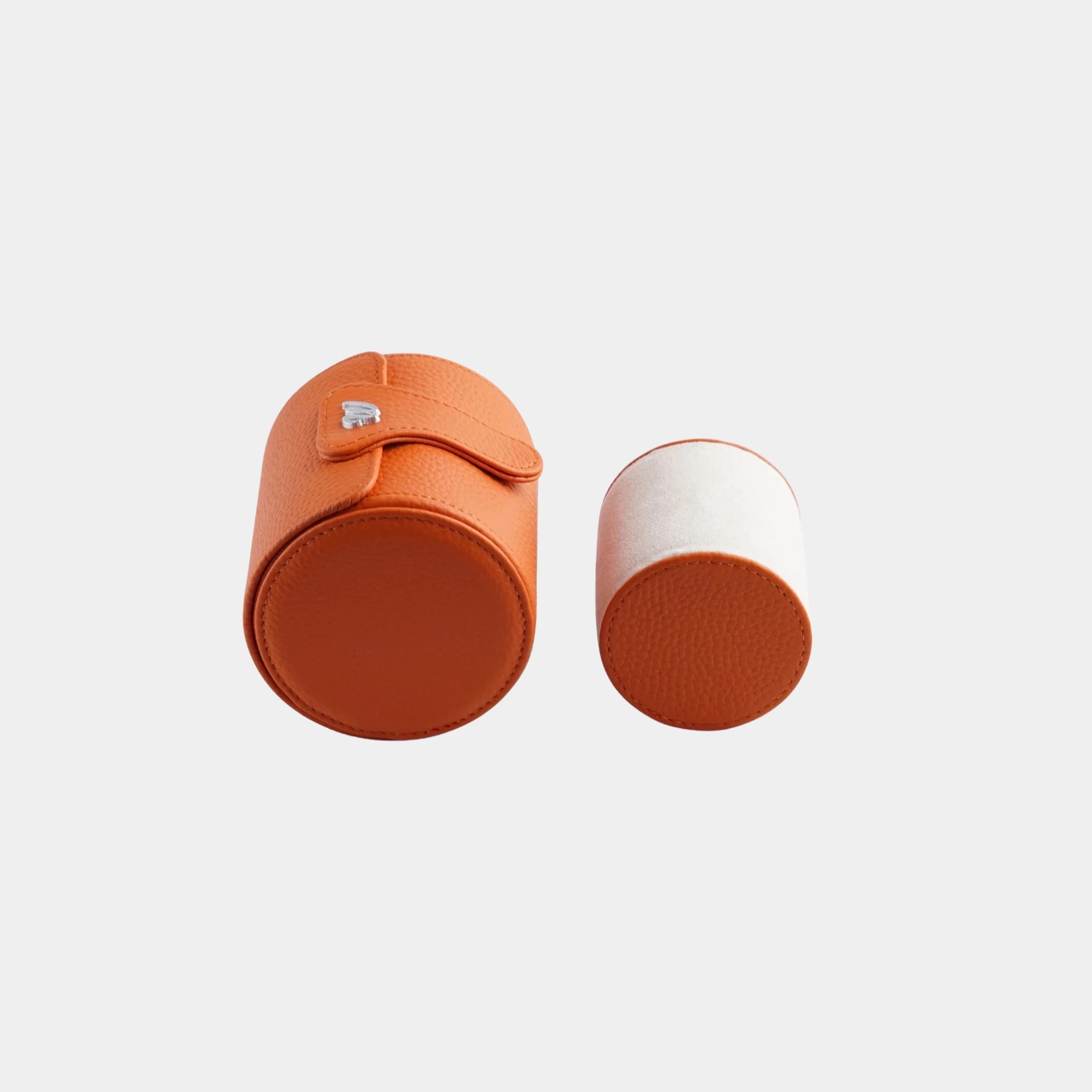 Wecord Kensington Single Watch Roll, Orange, Back