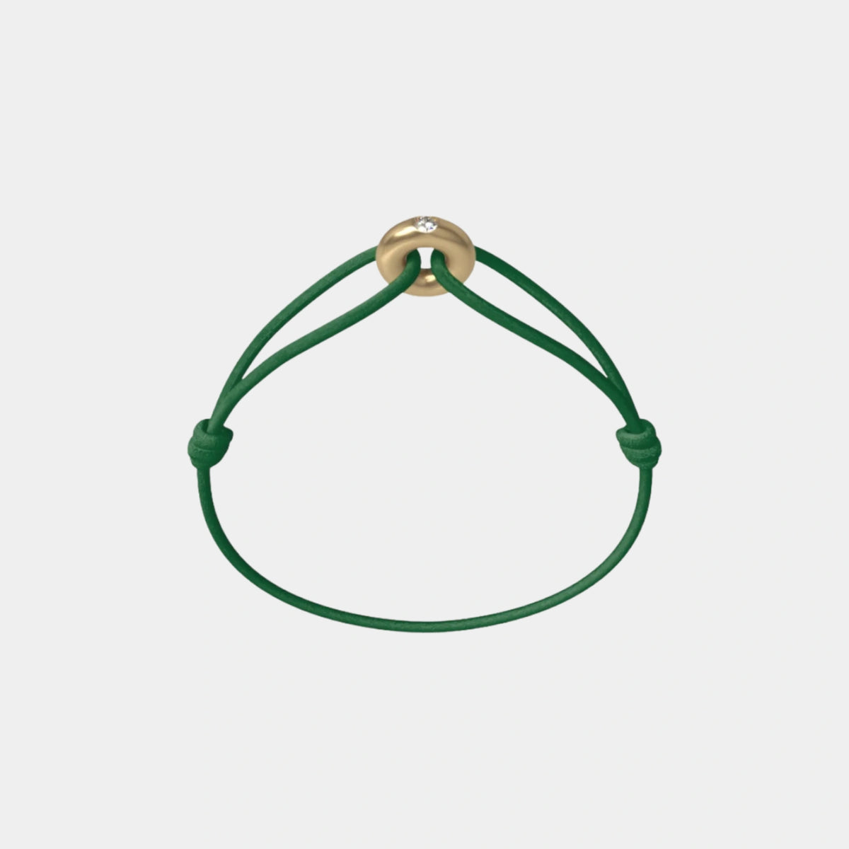 Mini Golden Soho Diamond Cord Bracelet