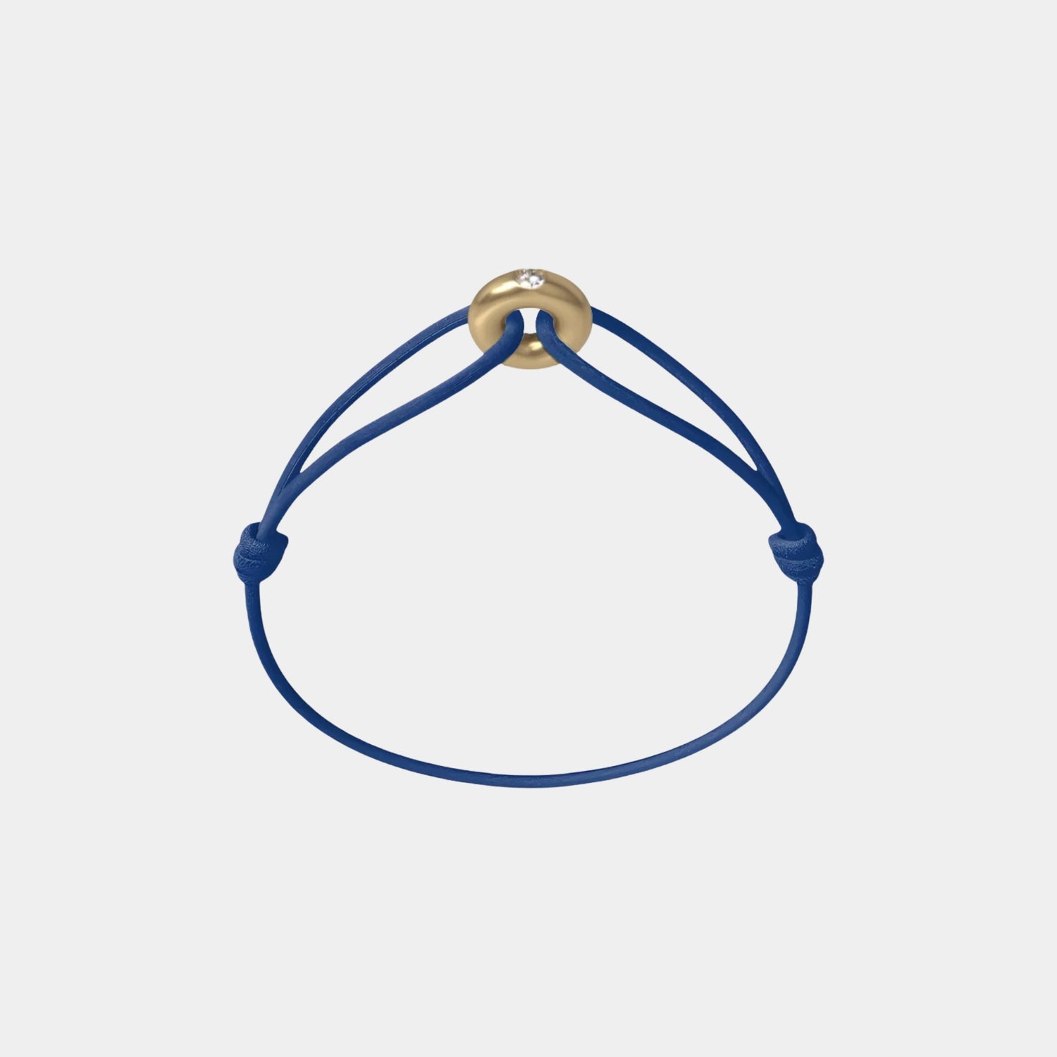 Mini Golden Soho Diamond Cord Bracelet