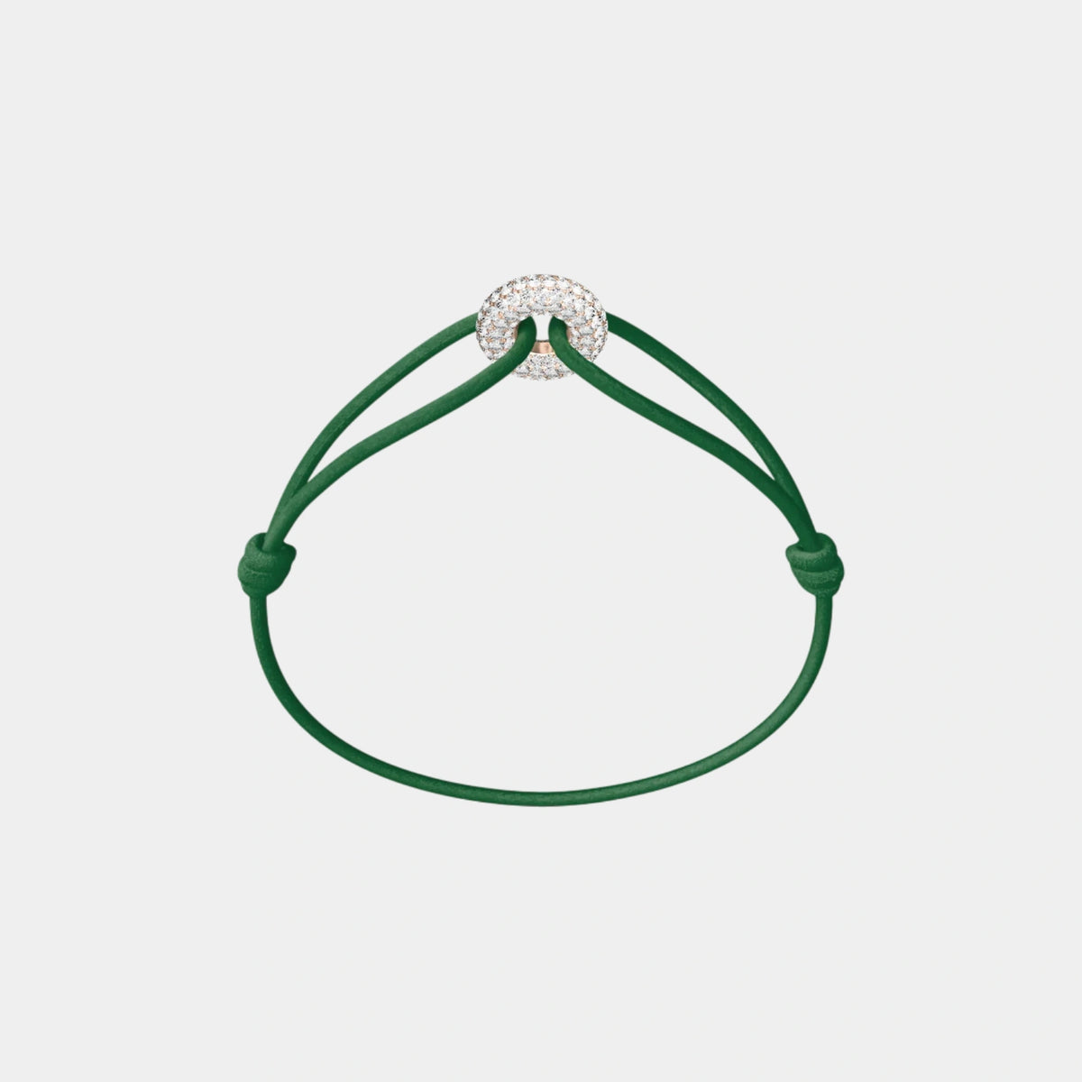 Mini Rose Soho Pave Cord Bracelet