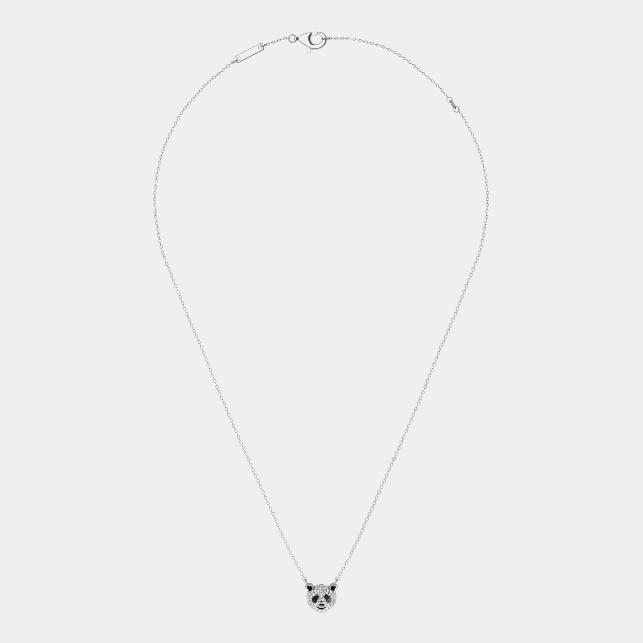 Wecord Panda Necklace, Front