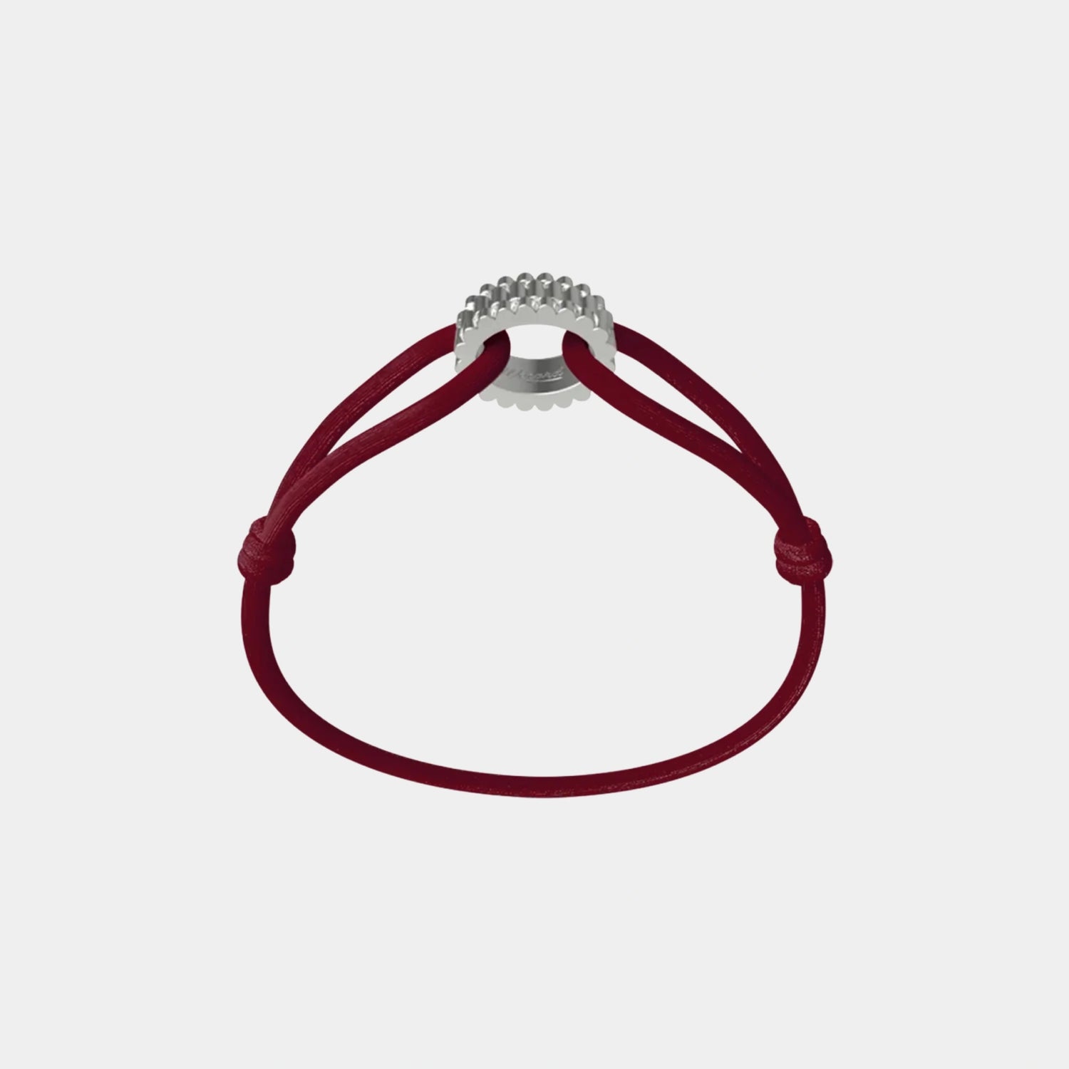 Wecord Regent Cord Bracelet, Burgundy