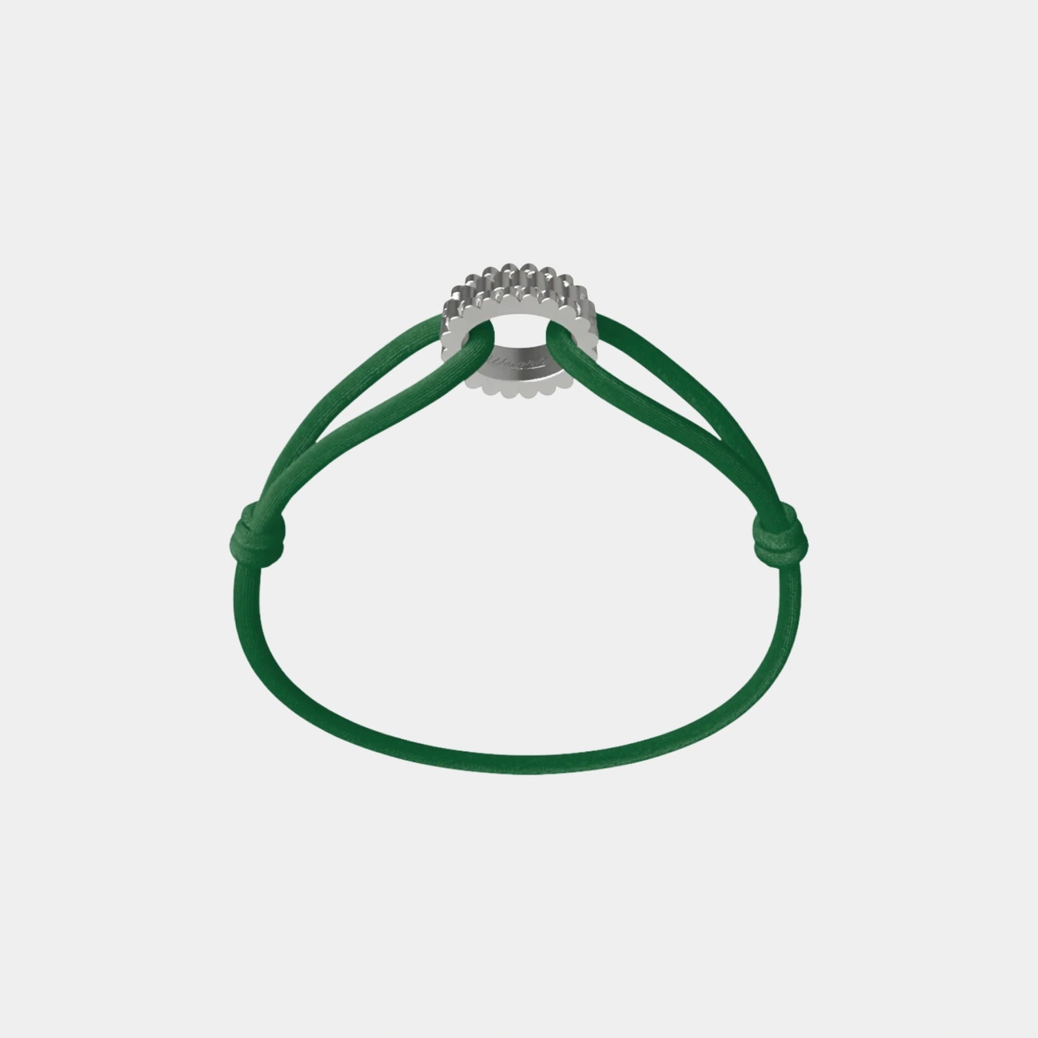 Wecord Regent Cord Bracelet, Green