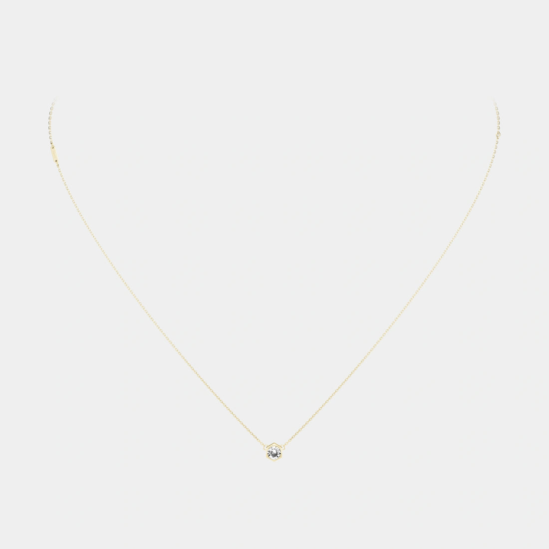 Wecord Unity necklace, Gold, Front